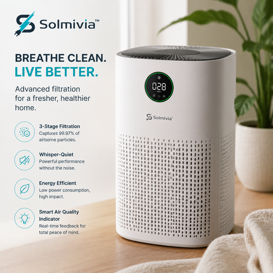 Solmivia™ PureAir Smart Air Purifier